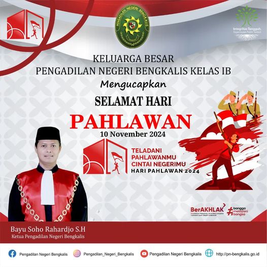 selamat hari pahlawan 2024 pn bengkalis